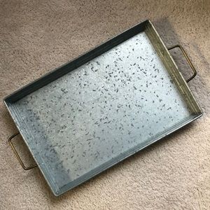 Galvanized Metal Tray